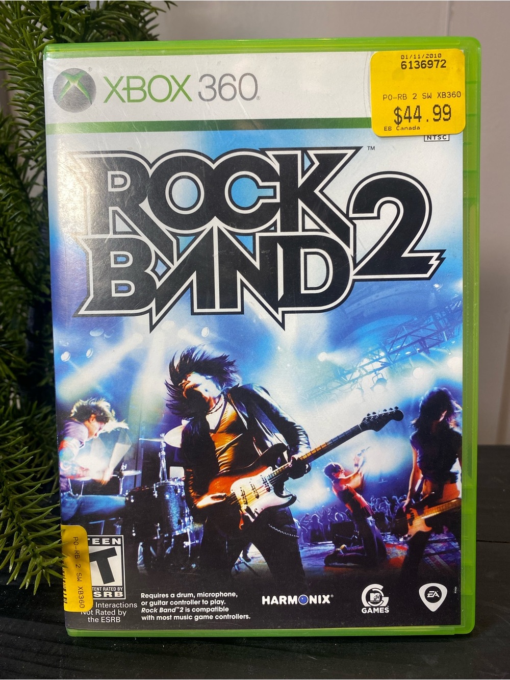 Rock Band 2 (Microsoft XBOX 360) w/ Manual